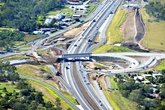 Warrego Highway / Brisbane Valley Highway – Blacksoil Interchange